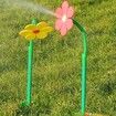 Funny Garden Crazy Flower Sprinkler Dancing Sun Flower Yard Sprinklers For Water Play