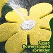 Funny Garden Crazy Flower Sprinkler Dancing Sun Flower Yard Sprinklers For Water Play