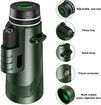 40X60 Monocular Telescope with Smartphone Holder & Tripod,Power Prism Compact Monoculars for Adults Kids HD Monocular Scope for Bird Watching Hunting Hiking Concert Travelling