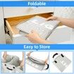 90L 60x32x49cm Accordion Sorter 3 Mesh Bags Laundry  Dirty Clothes Divided Laundry Basket with aluminum handle Col.Lt Gray