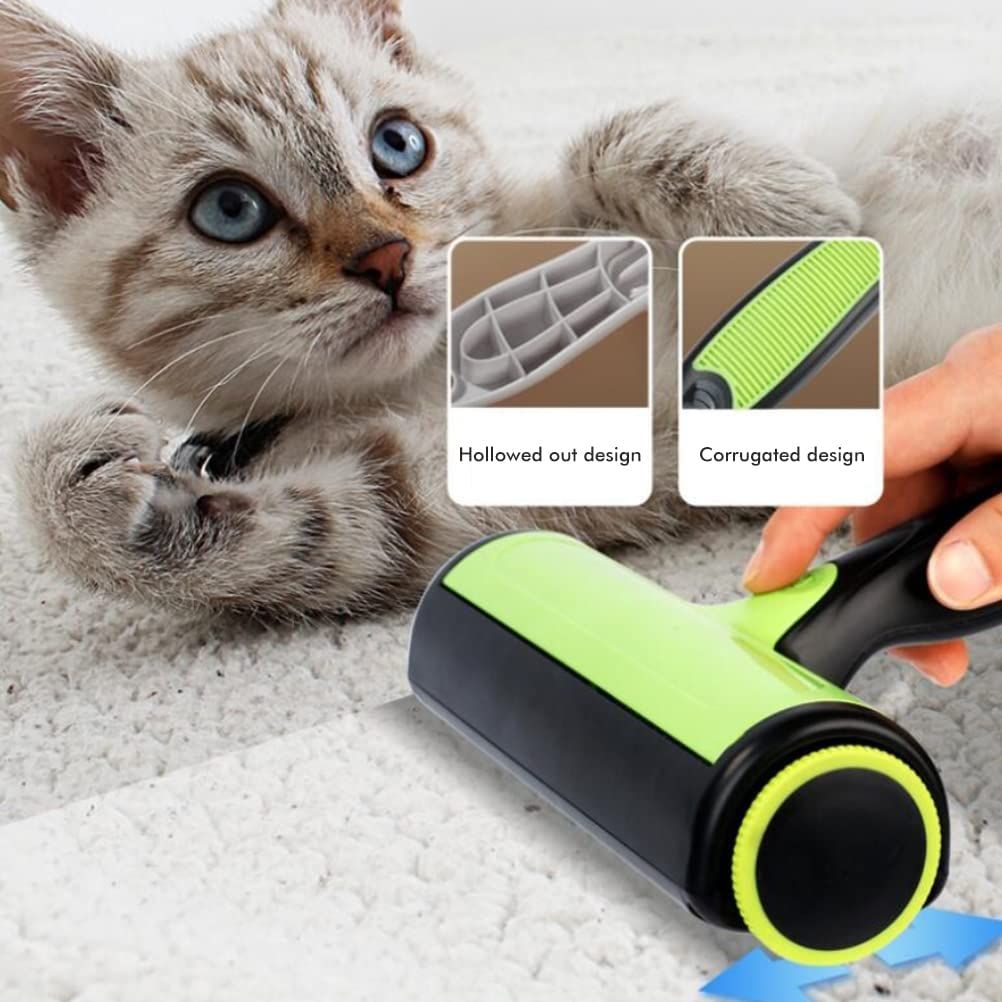 Pet Hair Remover Lint Roller for Dog Cat Hair Reusable Pet Hair Lint Brush for Clothes Carpet Sofa Bed Car