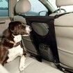 Dog Car Net Barrier, Pet Barrier with Auto Safety Mesh Organizer for Safe Driving