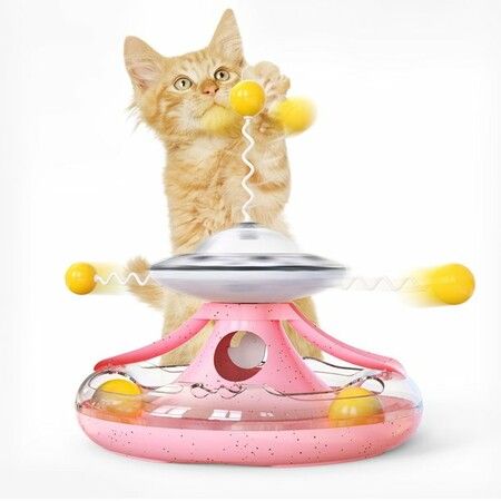 cat slow feeder ball