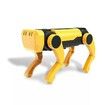 Solar Electric Mechanical Dog Amazing Educational Solar Power Dog kit for Kids DIY Science Experiments Set Solar Yellow Dog