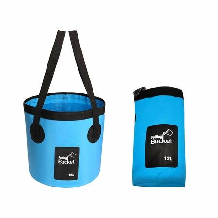 Collapsible Water Bucket Reuseable Foldable Leak Proof Portable