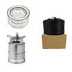 Mini Portable Wood Burning Stove Foldable Solo Stove for Outdoor Camping Hiking Picnic BBQ