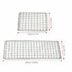 Outdoor Camping Stainless Steel Barbecue Wire Mesh BBQ Grill Mat Cooking Grid