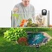 Solar Powered Water Air Pump Fish Tank Oxygenator Outdoor Pool Pond  Oxygen Pump Aerator with Aquarium Oxygen Pipe and Air Bubble Stone