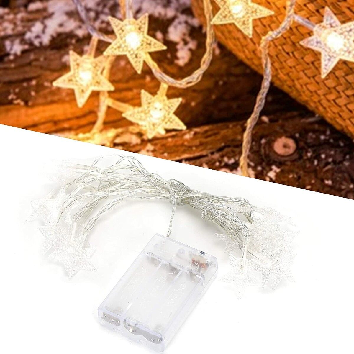 3M 20 LED lights string, hanging wall decor lights for kids room for wedding