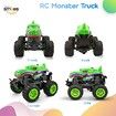 RC Dinosaur Monster Truck, Water Spray Haze Lights Sound Toys for Boys