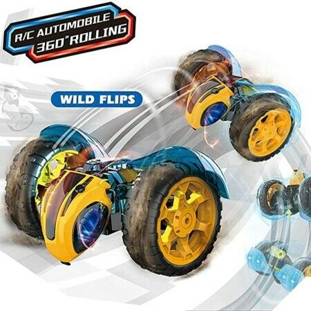 RC Stunt Car Remote Control Car for Kids with Music and Light
