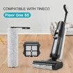 Tineco Replacement Brush Roller and Vacuum Filter For Tineco Floor ONE S5/Floor One S5 Pro Cordless Wet Dry Vacuum Cleaner