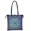 BAOBAO Geometric Purse for Women Magical Changeable Square Purse Large Holographic Luminous Purse Multi-change Crossbody Bag Gifts