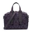 Holographic Tote Bags BAOBAO ISEY Geometric Luminous Shard Lattice Fashion Handbag Trendy Carryall Everyday Accessory Versatile