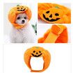 Halloween Costumes Pet Pumpkin Hat Funny Halloween Party Costume Props Cute Headdress For Small Dogs?3 pack)