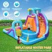 Inflatable Water Park Jumping Castle World Bouncer Trampoline Slide Play Pool Splash Game Toy Blow Up Outdoor 