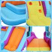 Inflatable Water Park Jumping Castle World Bouncer Trampoline Slide Play Pool Splash Game Toy Blow Up Outdoor 