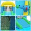 Inflatable Water Park World Jumping Castle Trampoline Toy Bouncer Slide Pool Splash Game Blow Up Outdoor Play 