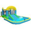 Inflatable Water Park World Jumping Castle Trampoline Toy Bouncer Slide Pool Splash Game Blow Up Outdoor Play 