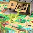 Dinosaur Toys Laboratory Playset with Activity Play Mat for Kids