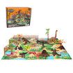 Dinosaur Toys with 8 Realistic Dinosaur Figures, Activity Play Mat and Trees for Kids, Boys And Girls