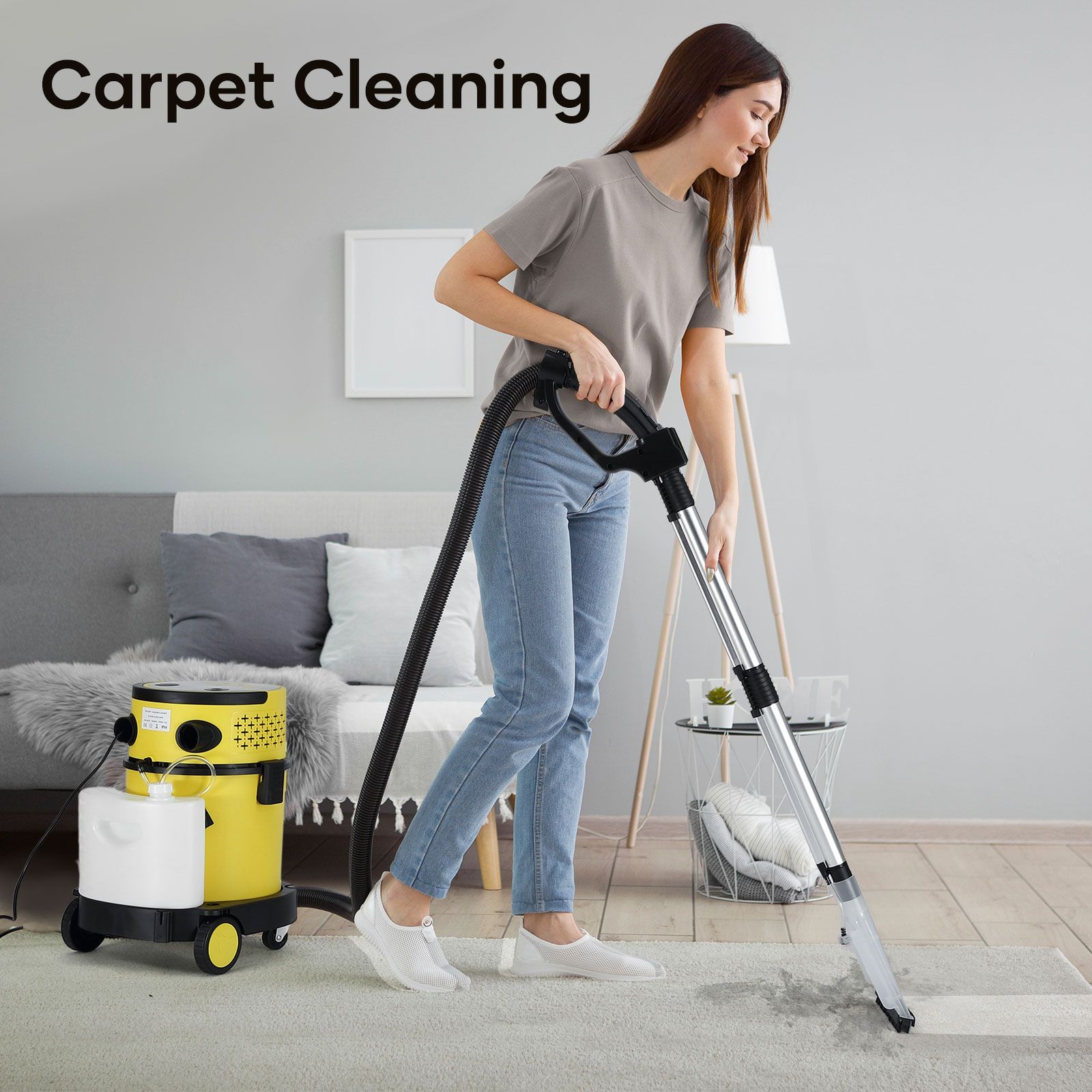 Carpet Cleaner Vacuum Wet Dry Floor Sofa Upholster 5 In 1 Cleaning