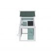 i.Pet Chicken Coop Rabbit Hutch 150cm x 60cm x 93cm Large Chicken Coop House Run Cage Wooden