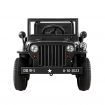 Rigo Kids Electric Ride On Car Jeep Military Off Road Toy Cars Remote 12V Black