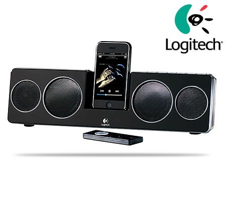 Logitech Pure-Fi Anywhere2 Premium Music Speaker System for iPod / iPhone in Black