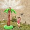 Palm Tree Sprinkler Inflatable Water Toy Pool Beach Lawn Outdoor Garden Spray Game Centre Toys for Kids Pets 160cm Tall 