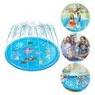 Water Toy Play Mat Sprinkler Beach Pool Dog Game Centre Pad Splash Spray Outdoor Lawn Garden Backyard 150cm for Children Pets