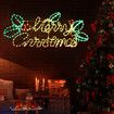 Merry Christmas Light LED Strip Rope Xmas Decor Holiday Ornament Outdoor Indoor Colourful 115x46cm L Size