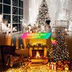 10m Christmas LED Light String Strip Rope Xmas Tree Decor Holiday Ornament Outdoor Indoor IP44 Waterproof Bio Colour 