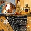 10m Christmas LED Light String Strip Rope Xmas Tree Decor Holiday Ornament Outdoor Indoor IP44 Waterproof Bio Colour 