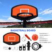 Genki 10ft Trampoline Kids Rebounder Jumping Bounce with Basketball Hoop Ladder Enclosure Indoor Outdoor Round