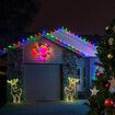 Solight Reindeer Christmas Light LED Strip Rope Xmas Holiday Ornament Outdoor Indoor IP65 88x50cm