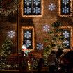 Solight Christmas LED Light Snowflake Strip Rope Xmas Decoration Holiday Ornament Outdoor Indoor IP65 80x75cm M size