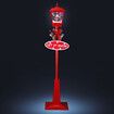 Christmas LED Street Light Snowing Post Xmas Decoration Ornaments Lamp Lantern Music Indoor Outdoor 180CM