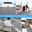 Marine Carpet Boat Flooring EVA Foam Decking Sheet Matting Non Slip Mat Covering Yacht Pad Dark Grey Bevel Design