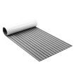 Marine Carpet Boat Flooring EVA Foam Decking Sheet Matting Non Slip Mat Covering Yacht Pad Dark Grey Bevel Design