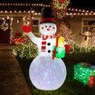 Christmas Decor Inflatable Snowman Decoration Xmas Light Holiday Ornament Blow Up Outdoor Party Garden Built In LED 180cm