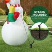 Christmas Decor Inflatable Snowman Decoration Xmas Light Holiday Ornament Blow Up Outdoor Party Garden Built In LED 180cm