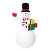 Christmas Decor Inflatable Snowman Decoration Xmas Light Holiday Ornament Blow Up Outdoor Party Garden Built In LED 180cm