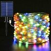 Outdoor Fairy Lights, Dalugo 20m 200LED Christmas Lights Outdoor for Tree Fence (Multicolor)