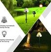 Outdoor Solar Garden Lights, 5M 12 Mini Solar Mushroom Lights for Yard Patio (Warm White)