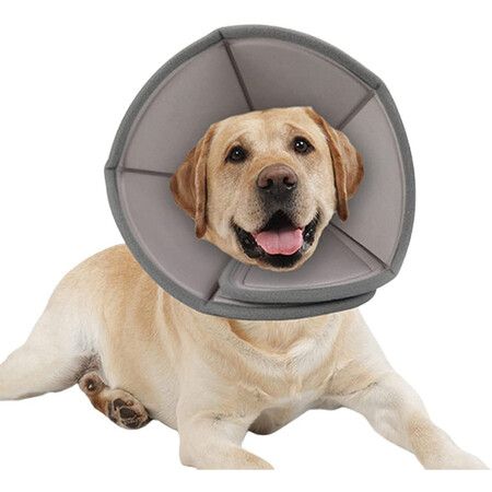 Dog Recovery Collar, Dog Cone Collar for After Surgery For Pet Size  (34-40cm)