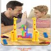 Giraffe Tetris Puzzle Brain Teasers Toy Colorful 3D Plastic Blocks Game with VerticalEducational Toys Gift for Kids