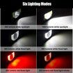 Rechargeable LED Headlamp Flashlight, 1000 Lumen Super Bright Motion Sensor Head Lamp for Running, Camping