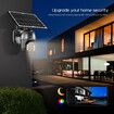 PTZ Security Camera 4G LTE CCTV Spy Wireless Wifi Home Surveillance System Outdoor With Solar Panel Battery SIM Card x4