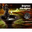 Gardeon Solar Water Feature with LED Lights Angel 94cm